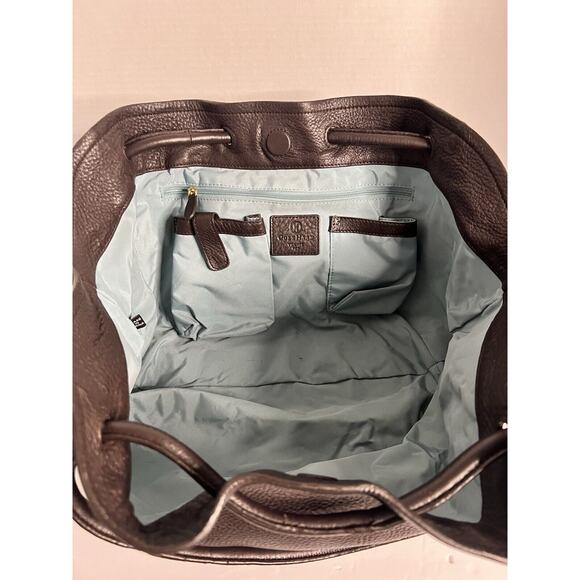 Vintage Cole Haan Large Village Lunch Tote with Drawstring Handles - Picture 9 of 9